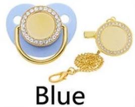 Custom baby bodysuit and pacifier