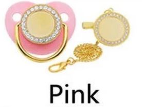 Custom baby bodysuit and pacifier