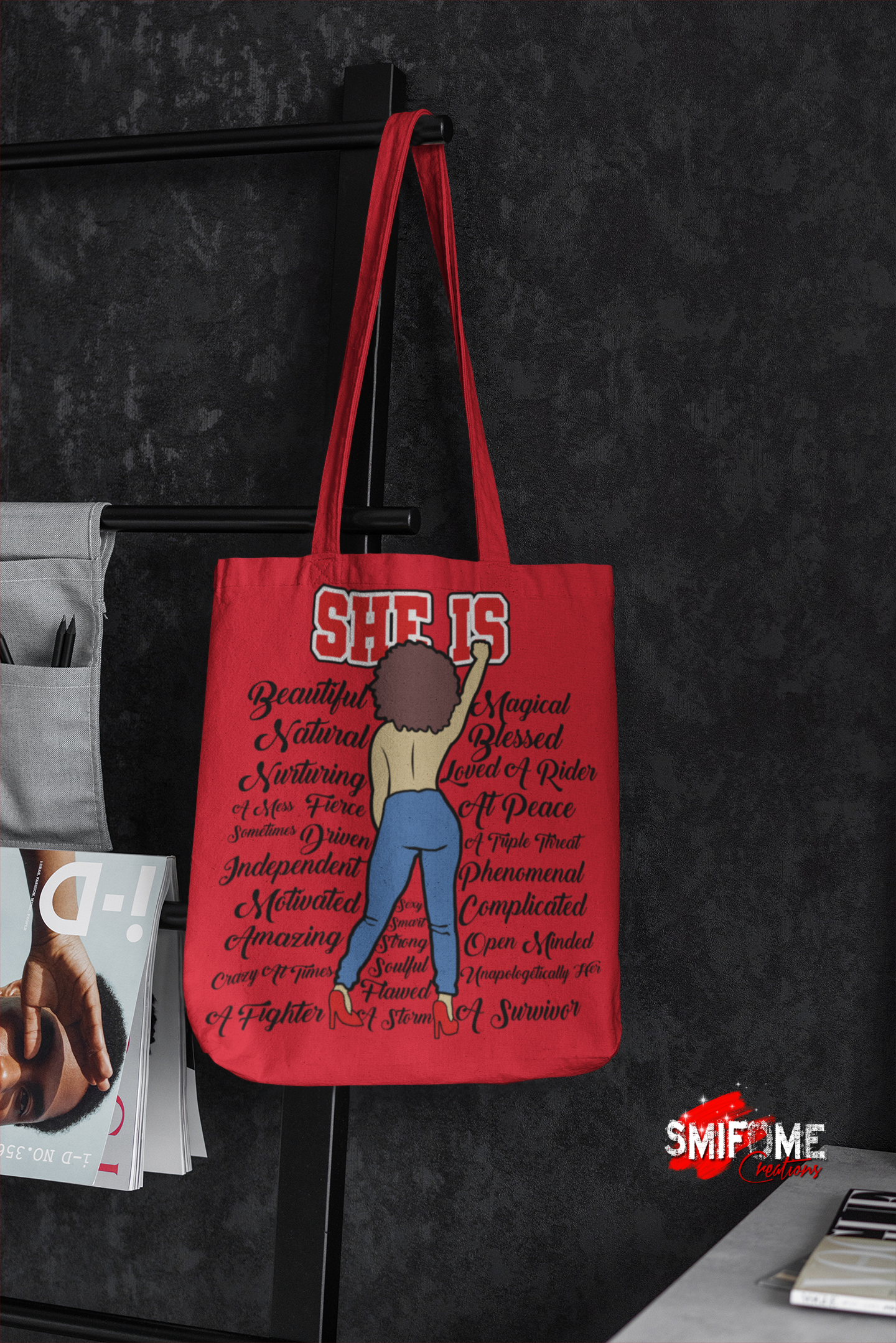 SHE IS Tote Bag
