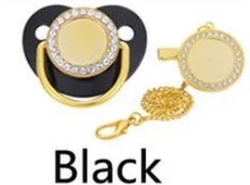 Custom baby bodysuit and pacifier