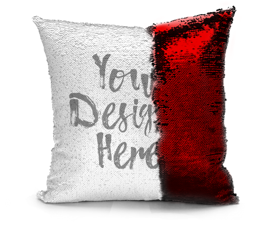 Custom Sequin Pillow