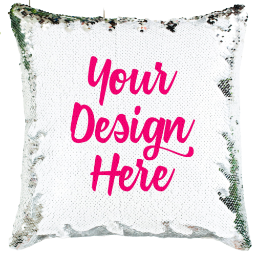 Custom Sequin Pillow
